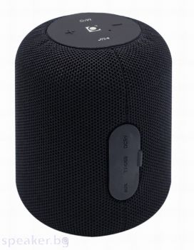 Тонколона GEMBIRD SPK-BT-15-BK Portable Bluetooth speaker, черна