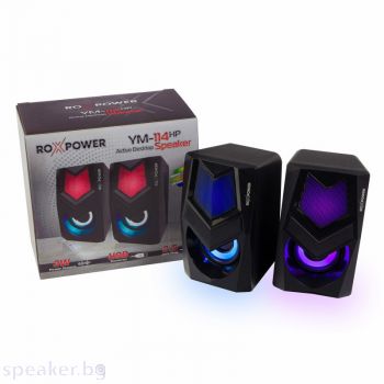 Тонколони ROXPOWER 2.0 RGB YM-114HP